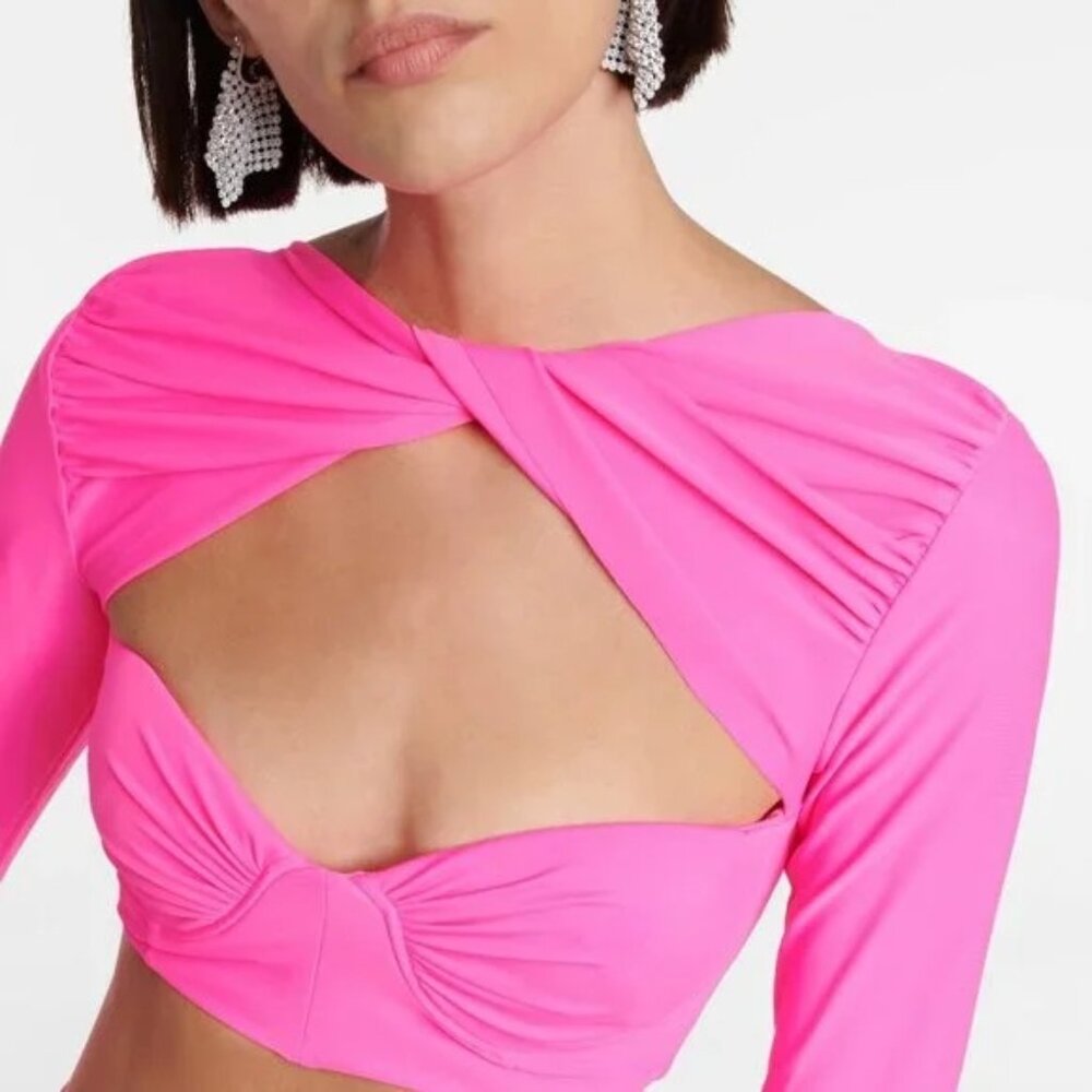 Alex Perry — Briar Sweetheart Crop Top (NWT)